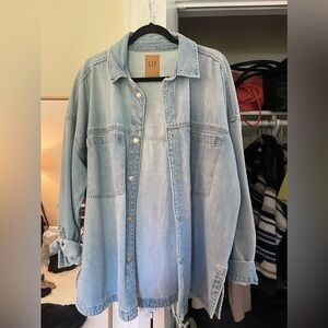 Long Jean Jacket